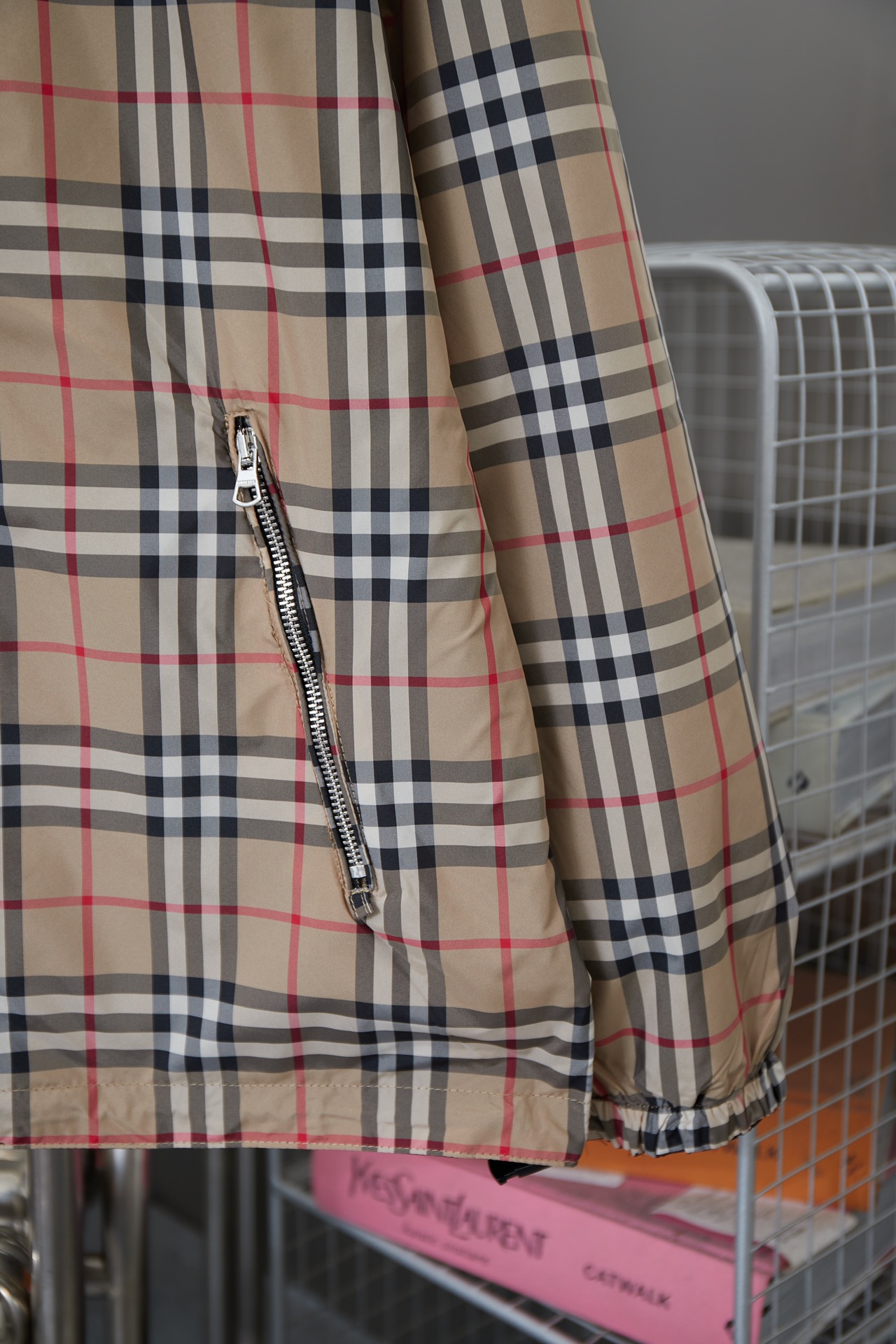 Burberry New 25ss Jacket Plaid Size S-XL