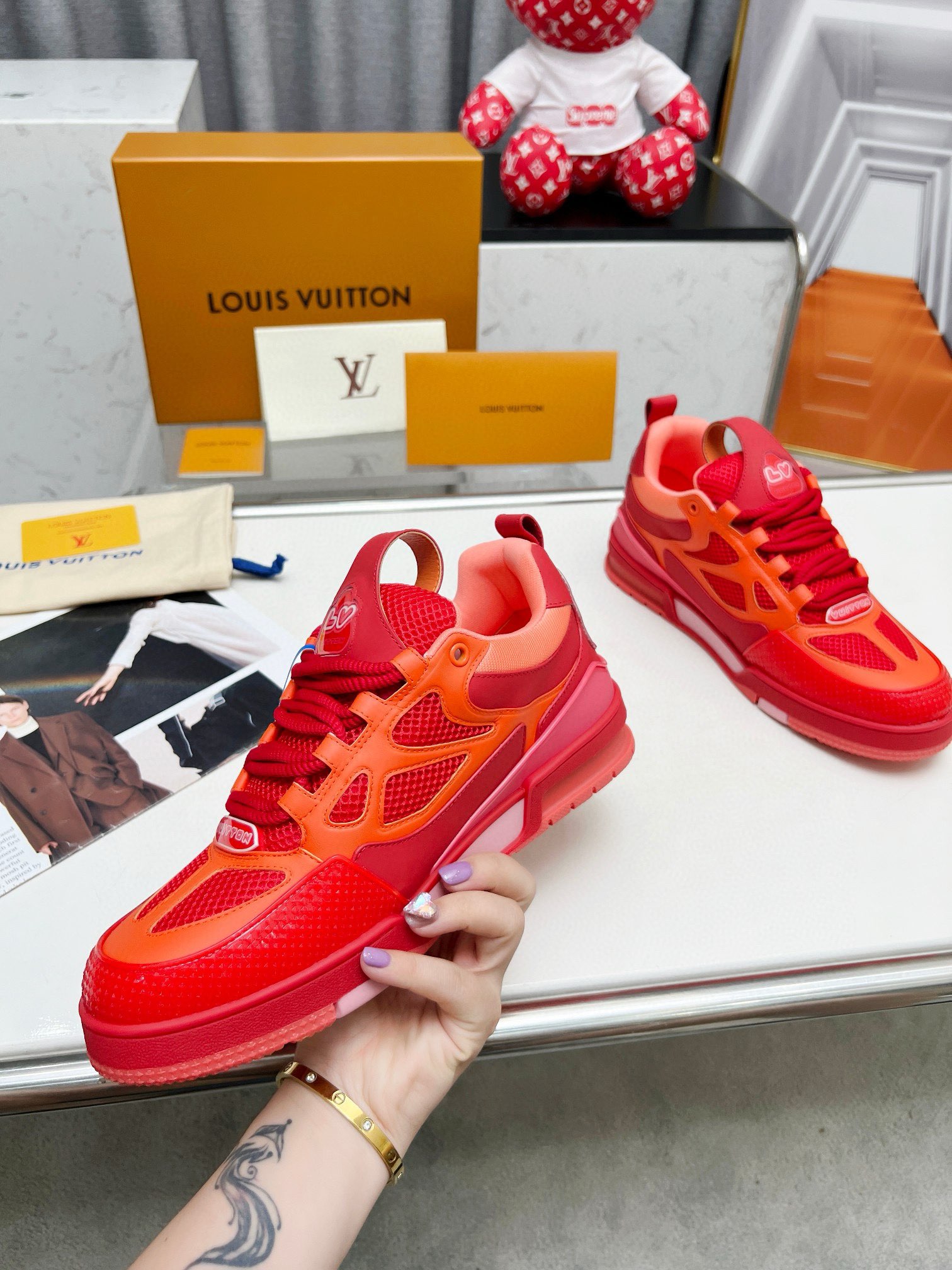 Louis Vuitton 2024ss LV Skate Sneaker Size 36-46
