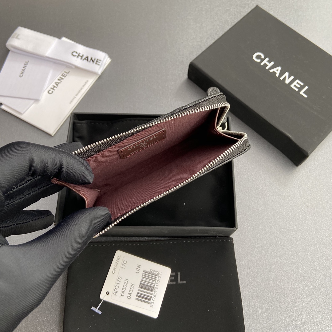 Chanel Card Holder Size 13*9*2cm