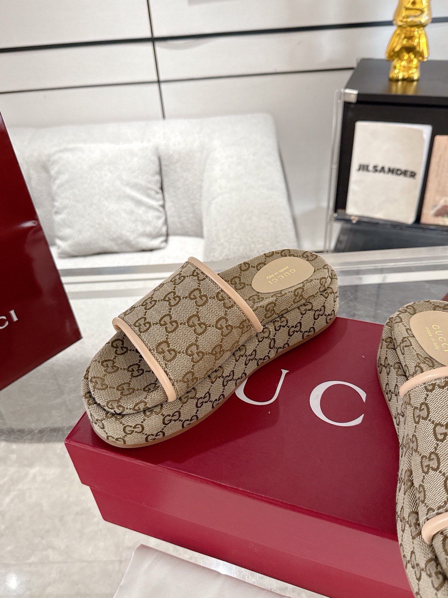 Gucci Platform Sandal Slippers Size 36-44