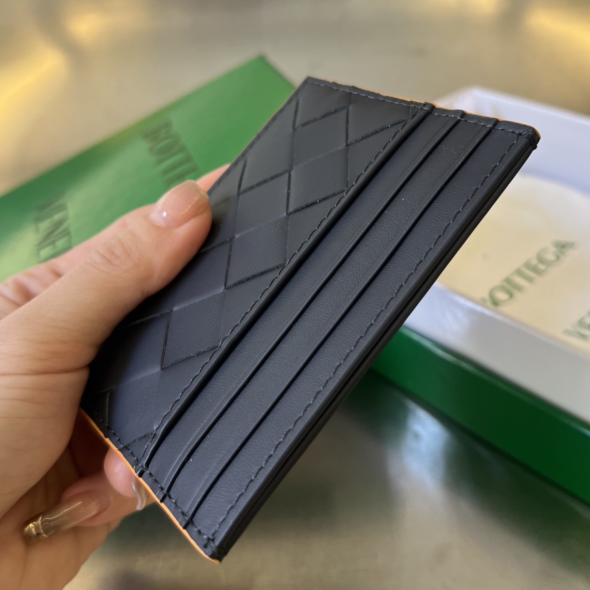 Bottega Veneta Card Holder Size 10*8cm