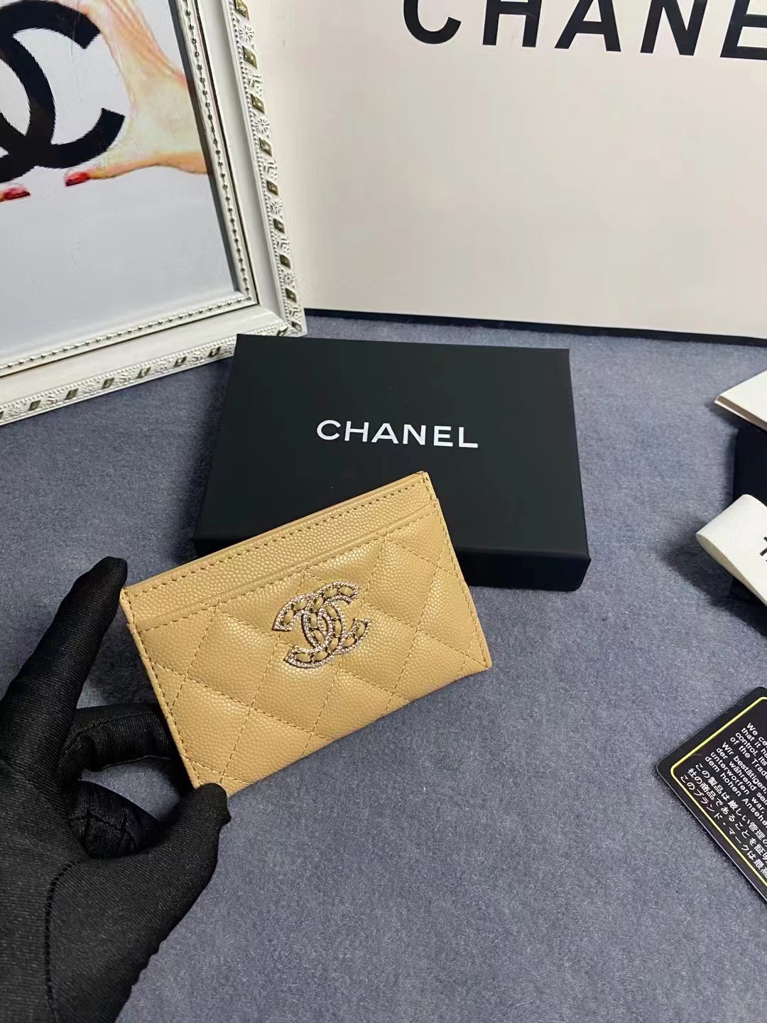 Chanel Card Holder Size 11*7cm