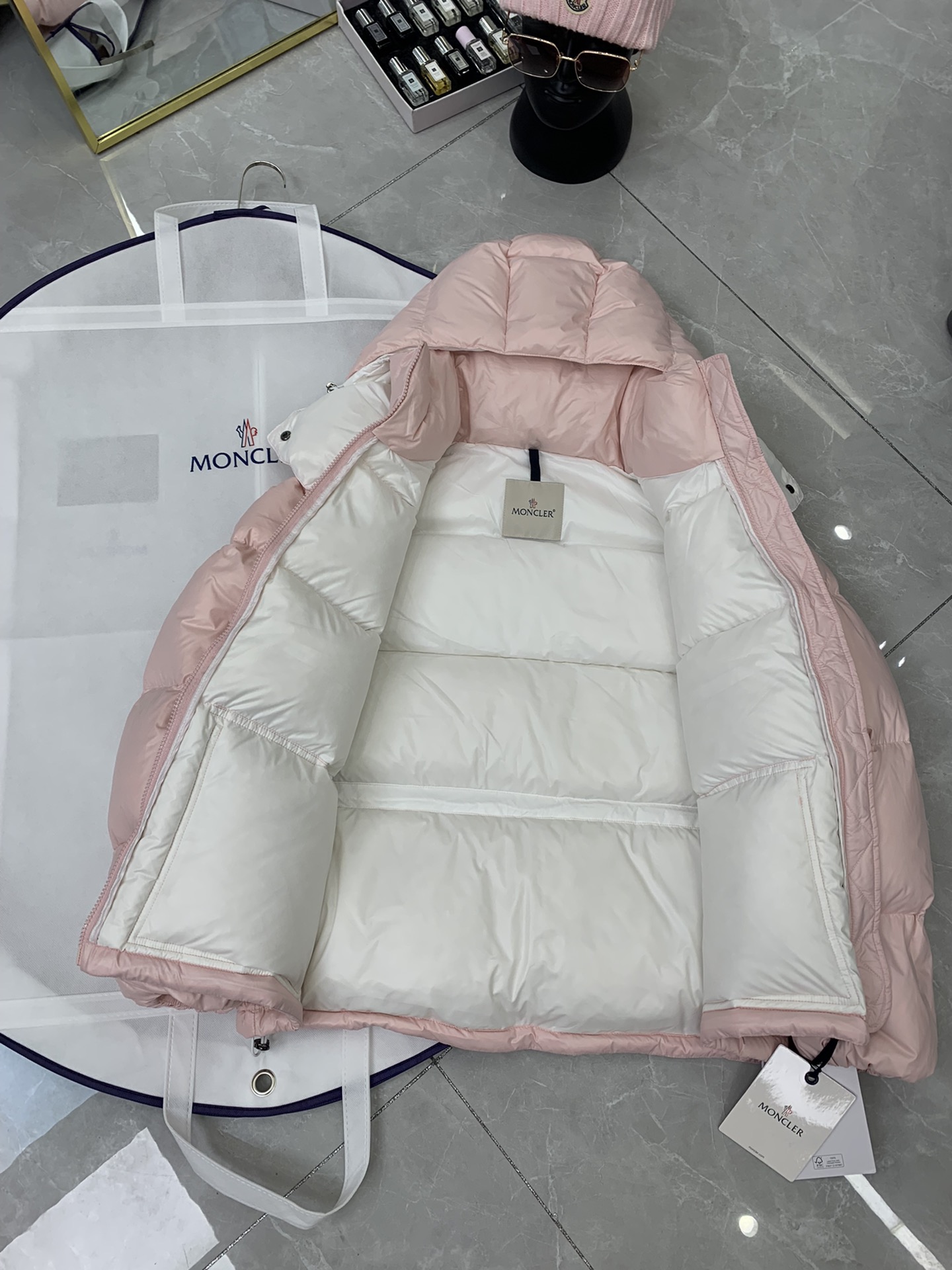 Moncler Abbaye Women Winter Jacket Size 0-3