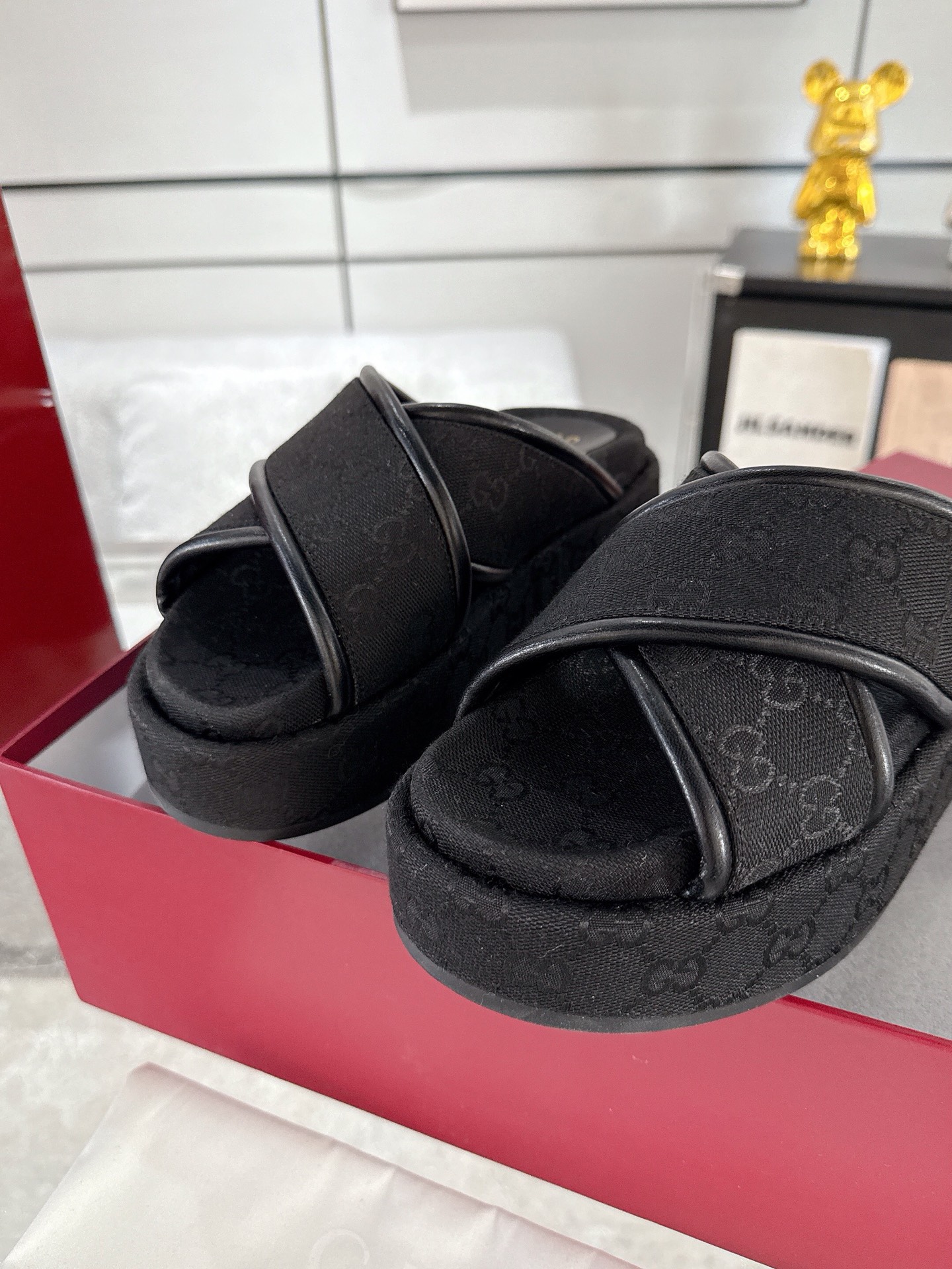 Gucci Platform Sandal Slippers Size 36-44