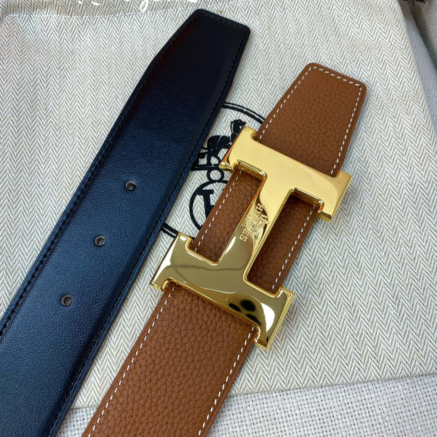 Hermes Men Belt Width 3.8cm