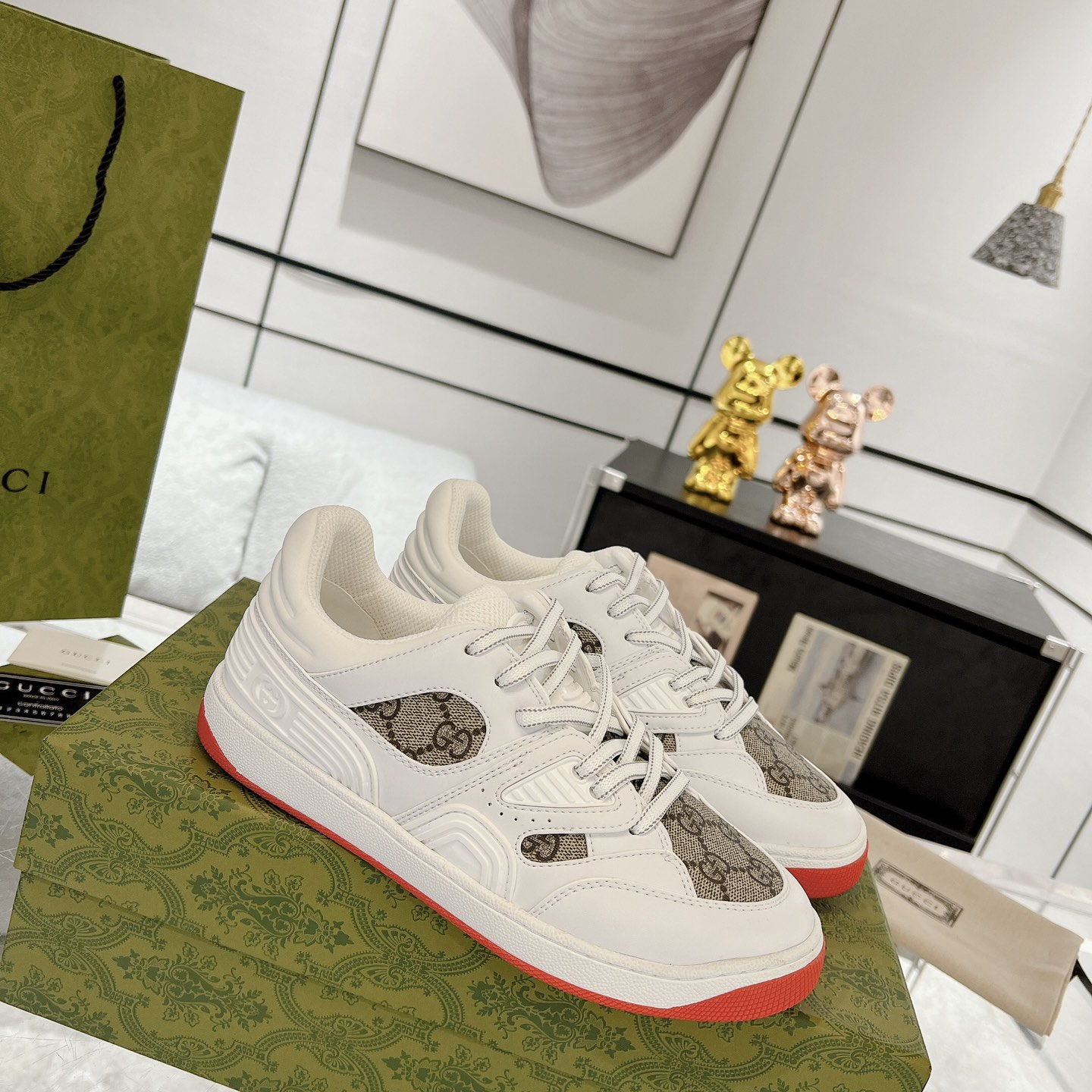 Gucci Basket Sneaker Size 36-45 5-Color