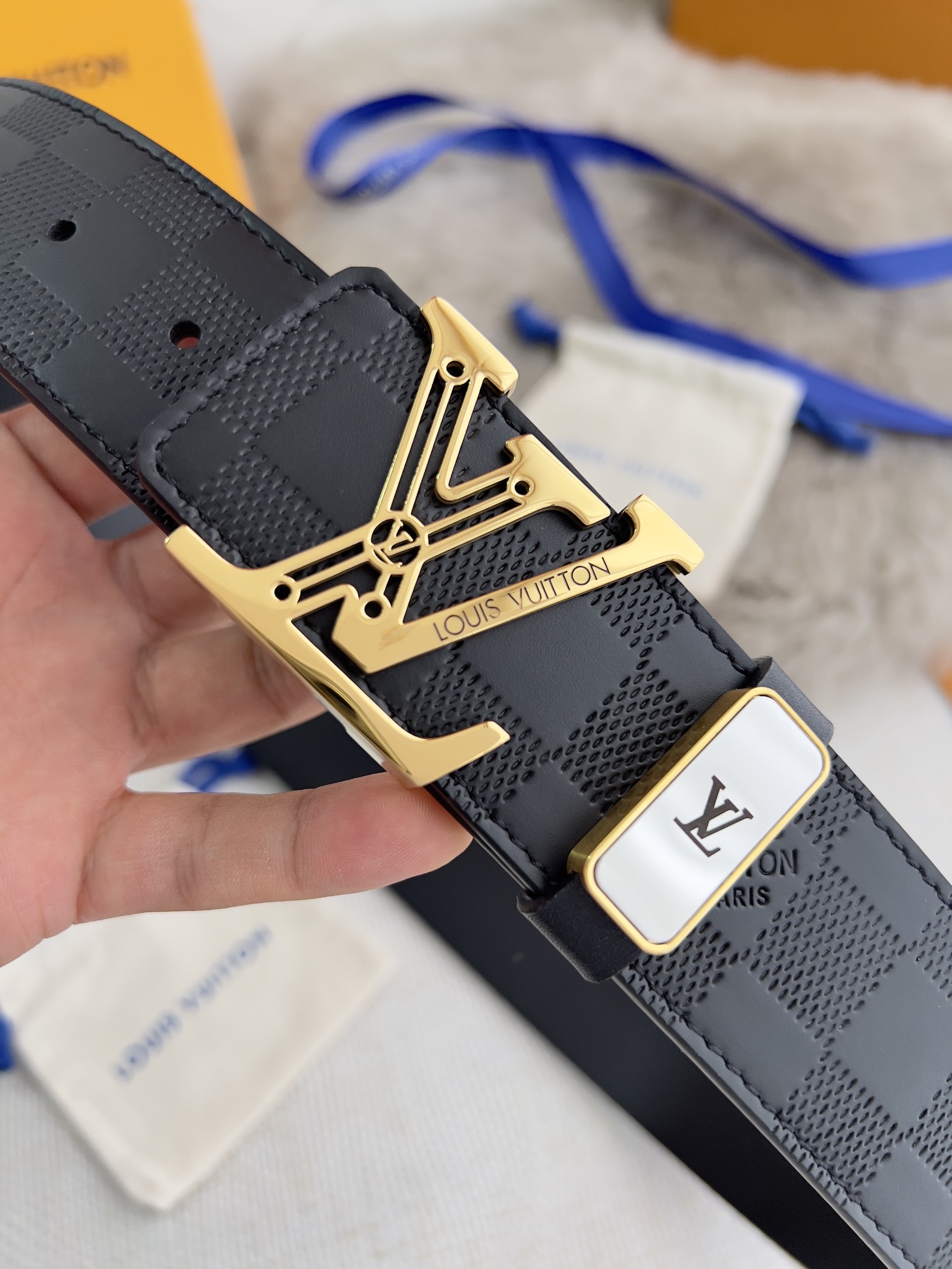 Louis Vuitton Men Belt Width 3.8cm