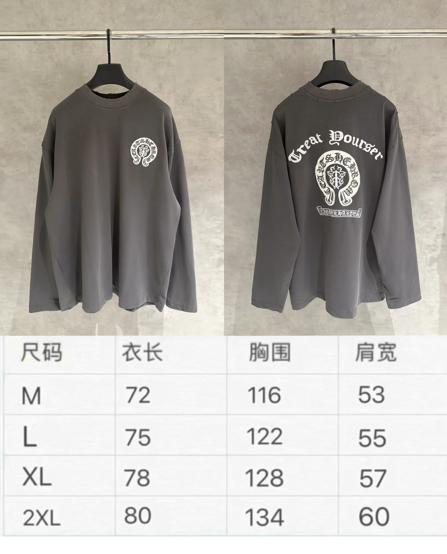 Chrome Hearts Unisex Sweatshirt Size M-XXL