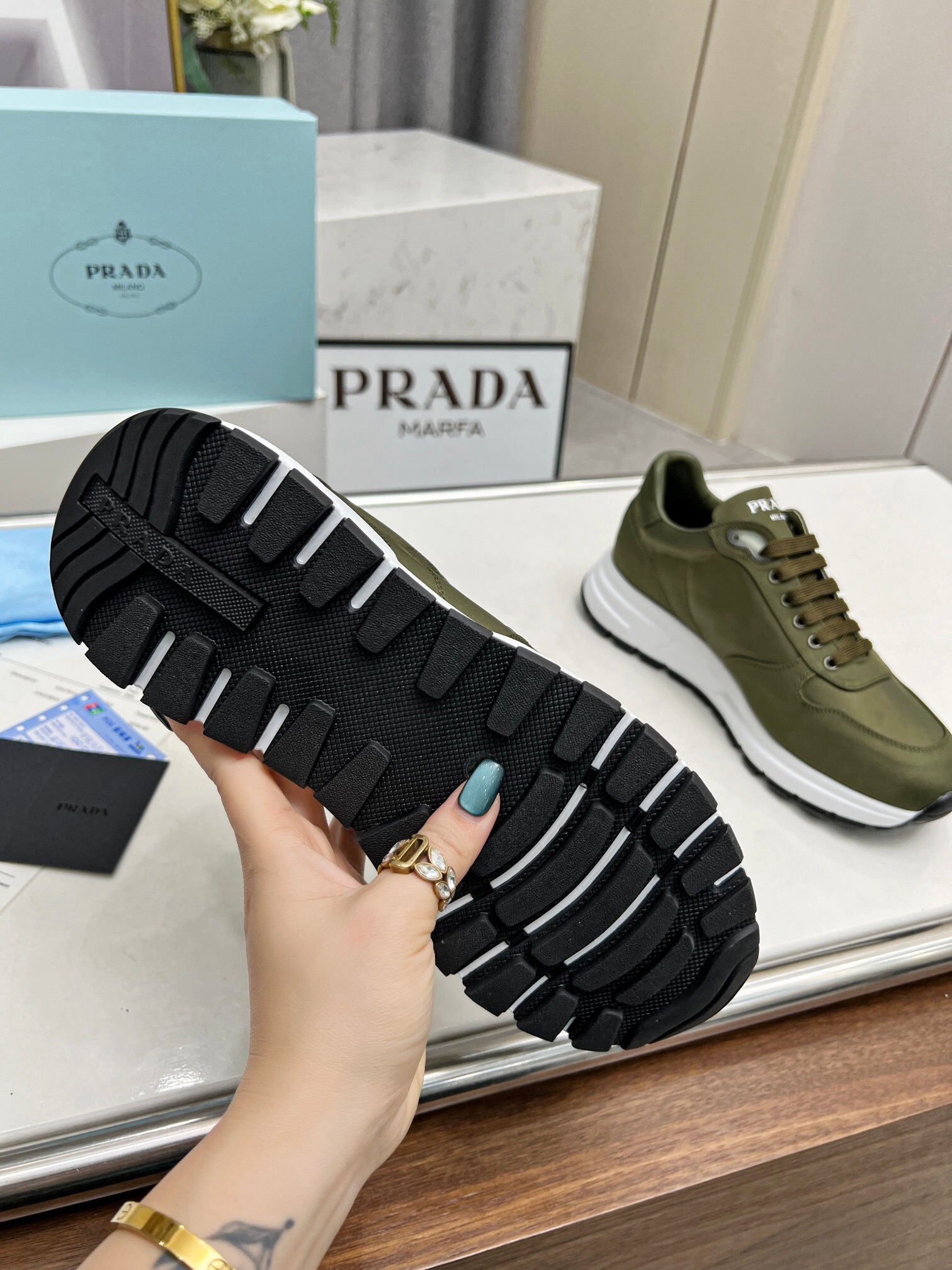 Prada 2024 New Prax 01 Re-Nylon Sneaker Size 36-46
