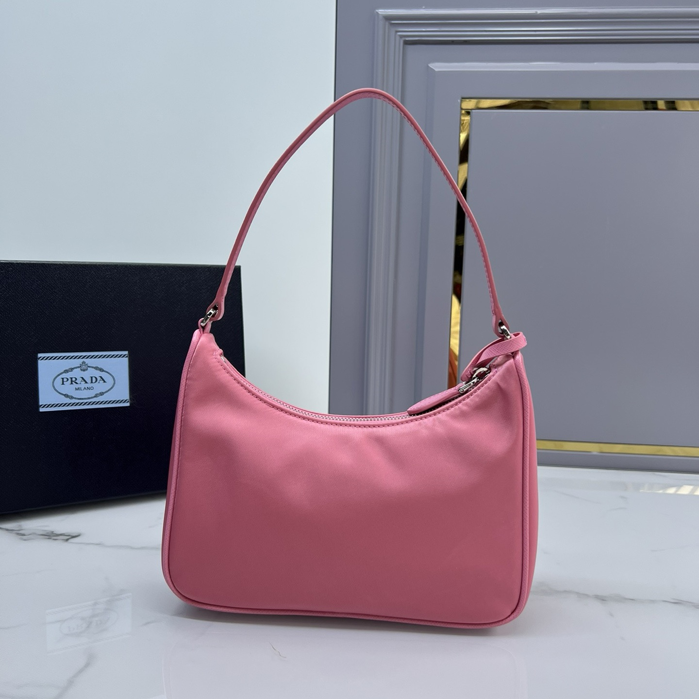 Prada 1NE204 Redition 2005 Women Bags 22*18*6.5cm