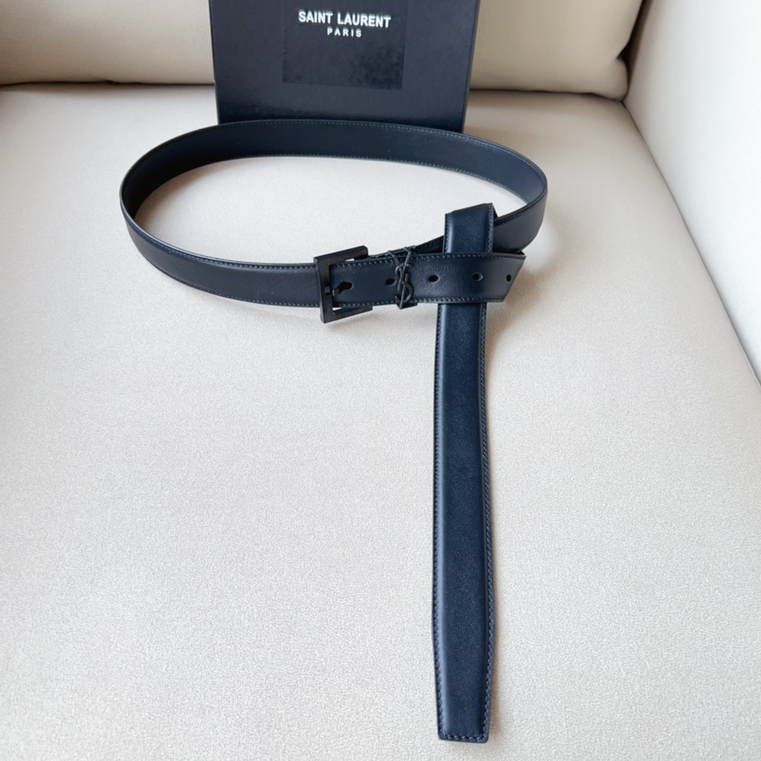 YSL Women Belt Width 3cm