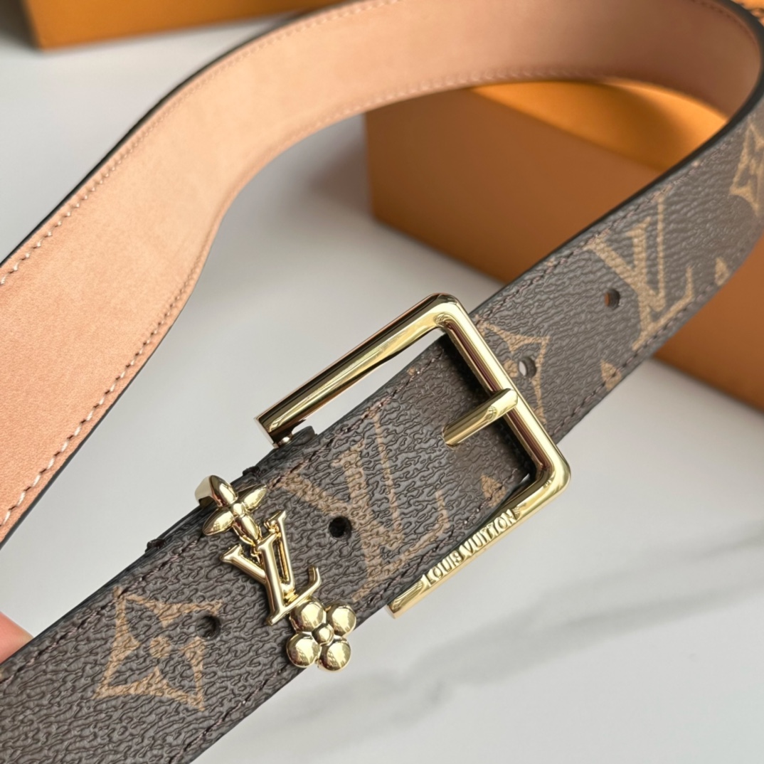 Louis Vuitton Women Belt Width 3cm