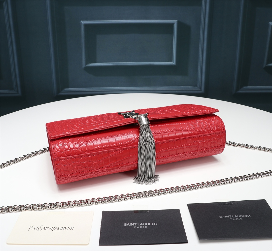 YSL Women Shoulder Bags Size 24*5.5*14.5cm