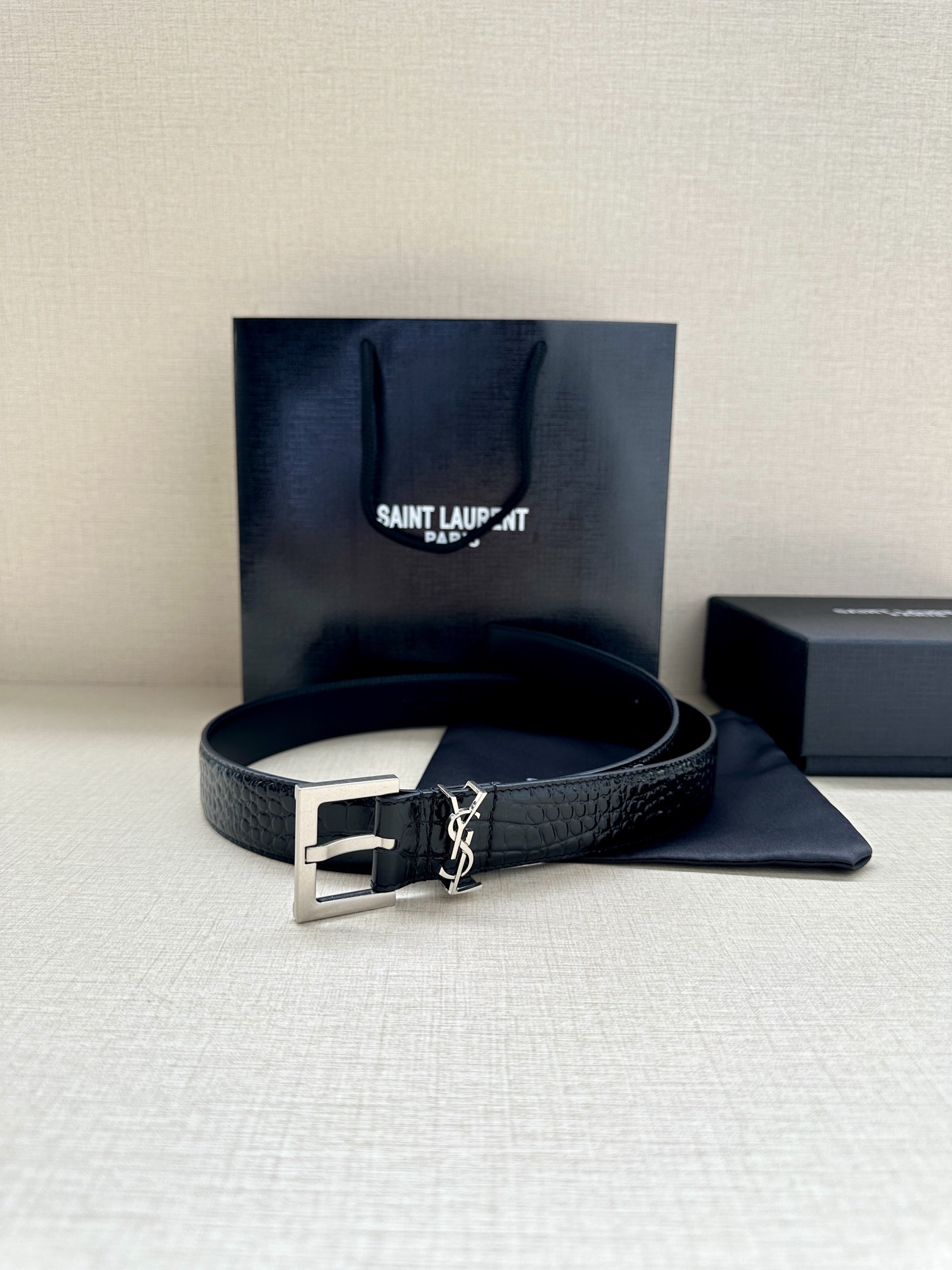 YSL Women Belt Width 3cm