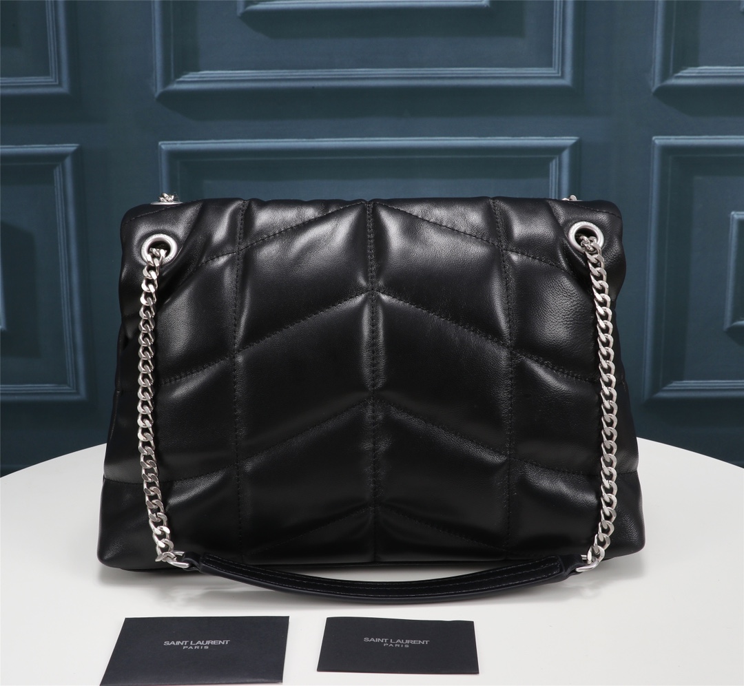 YSL Lou Lou Puffer Women Shoulder Bags Size 35*23*13cm