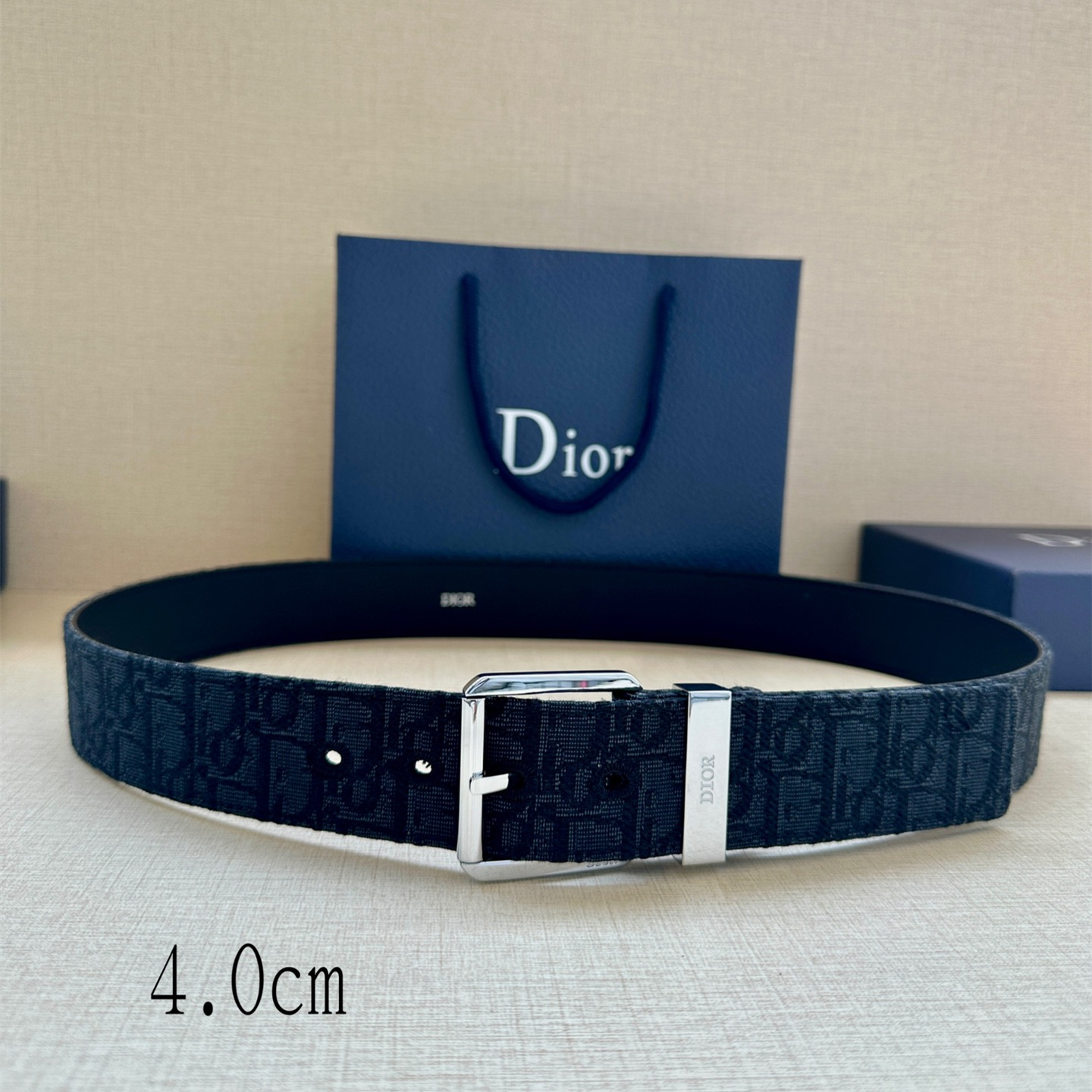 Dior Men Belt Width 4cm