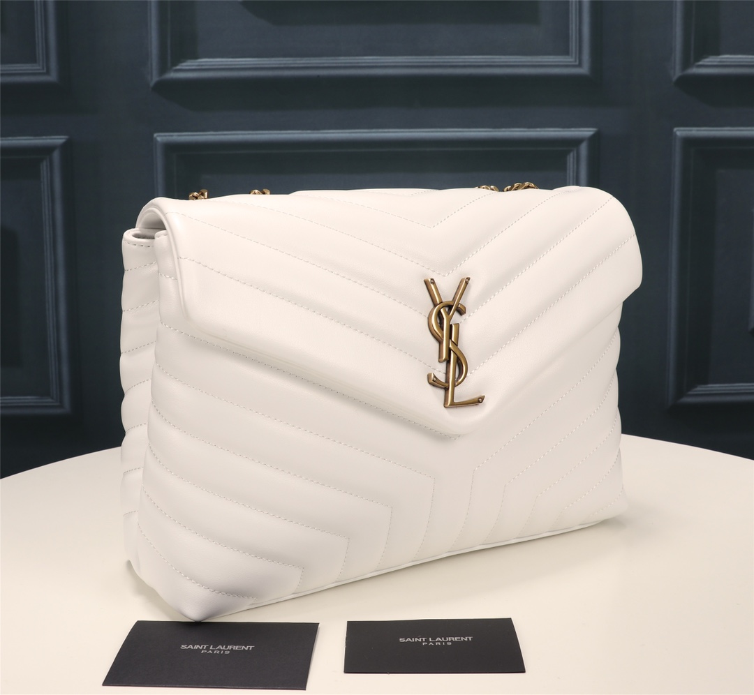 YSL Lou Lou Puffer Women Shoulder Bags 2-Size