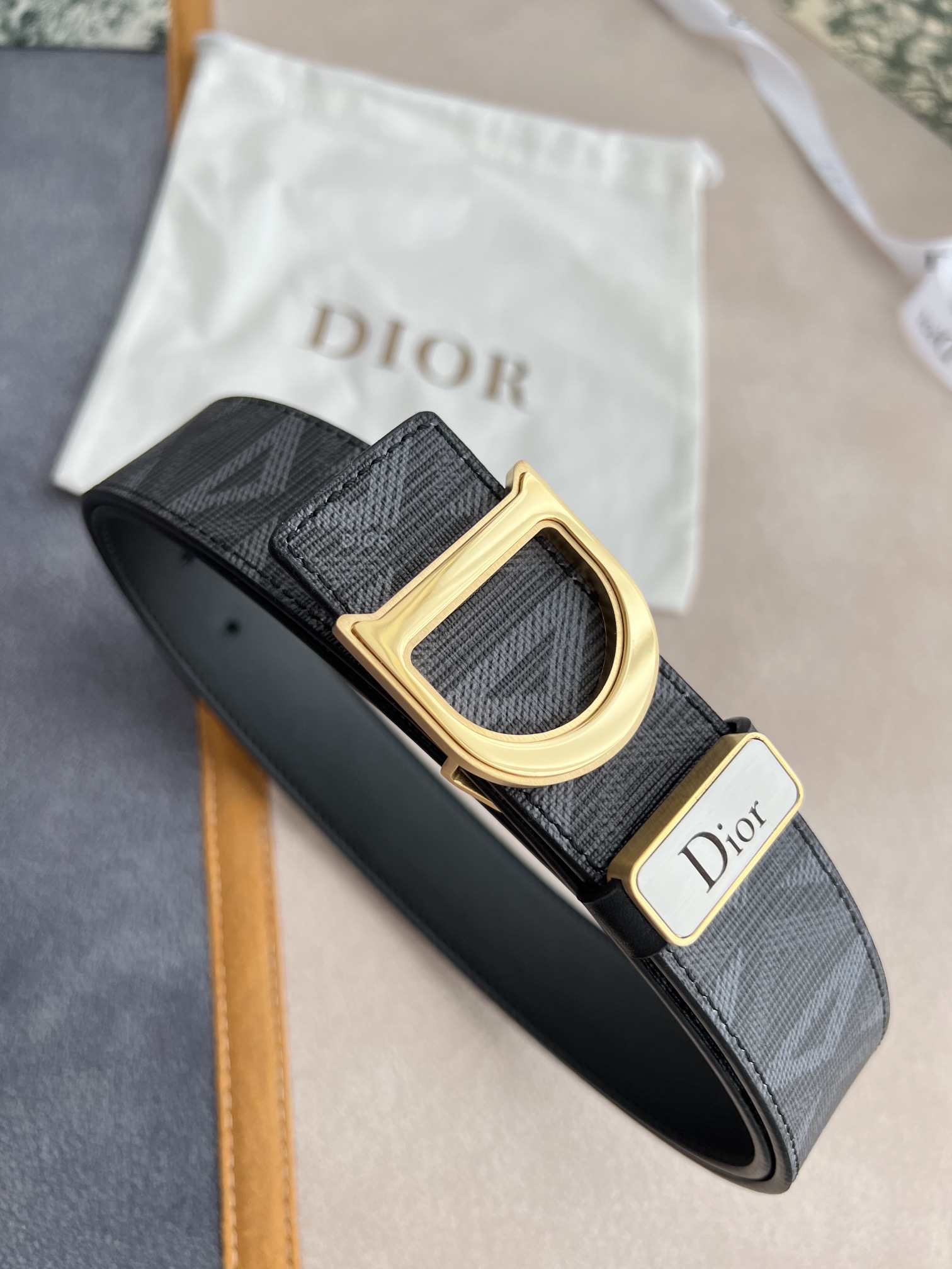Dior Men Belt Width 3.5cm