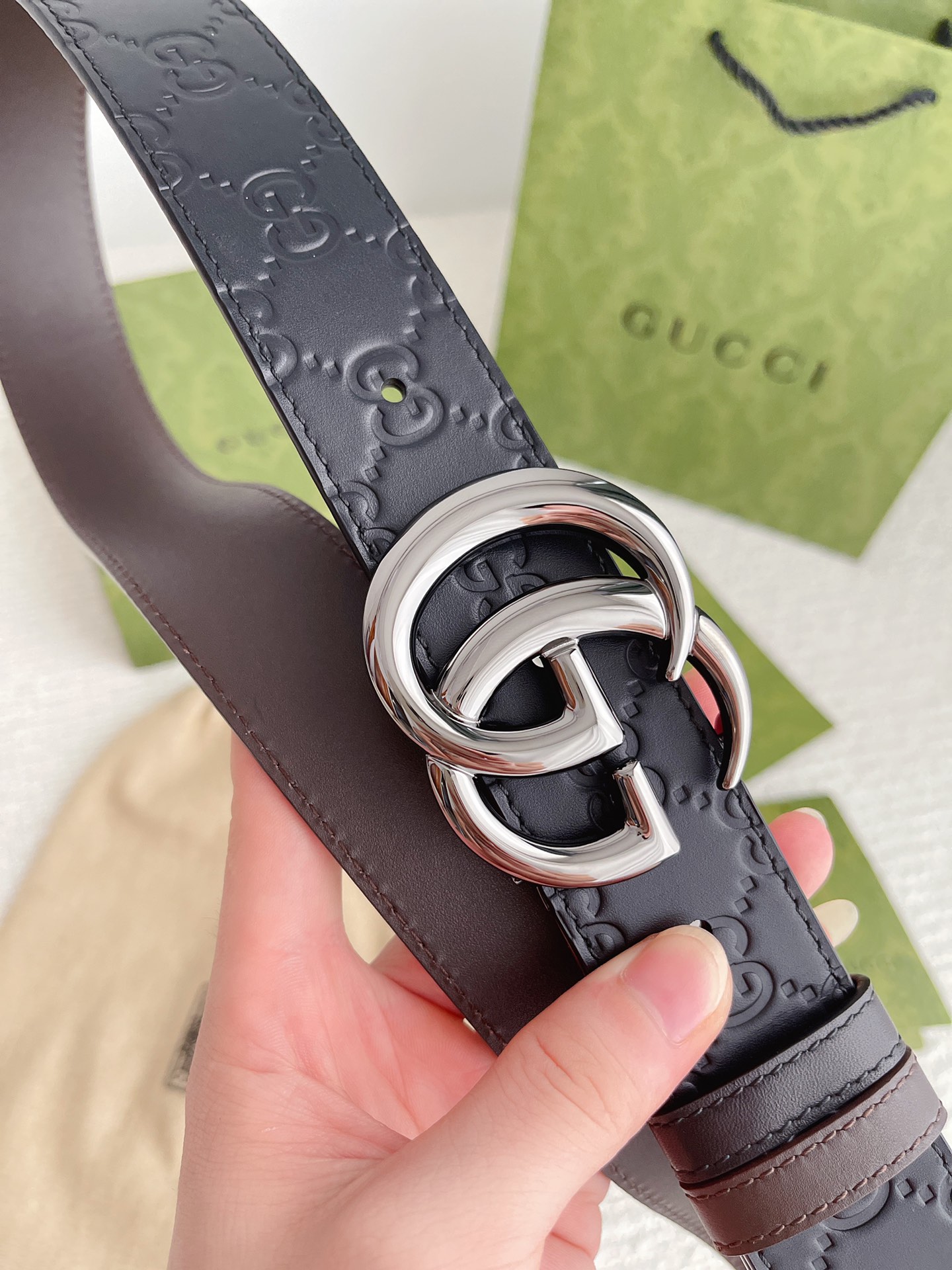 Gucci Men Belt Width 3.8cm