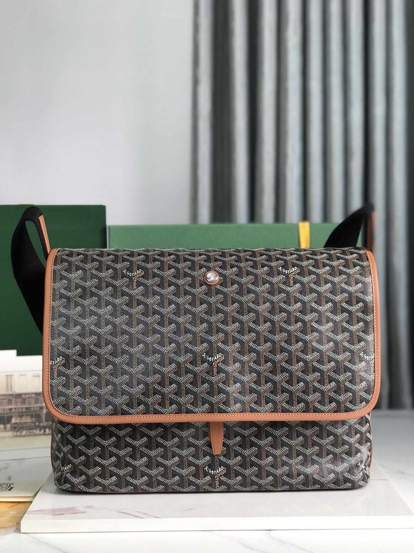 Goyard Citadin Shoulder Bags Size 35*26*7.5cm