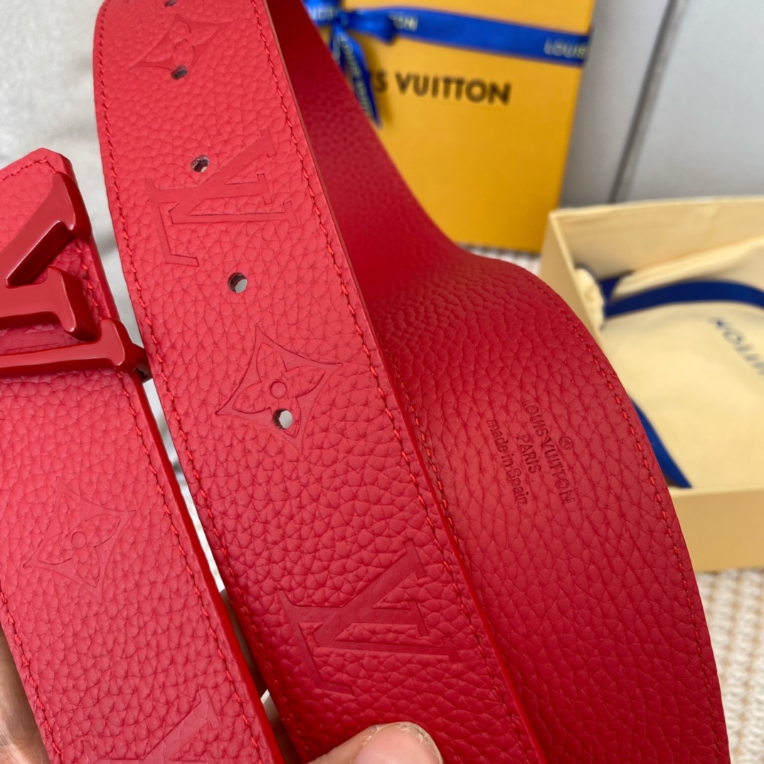 Louis Vuitton Men Belt Width 4cm