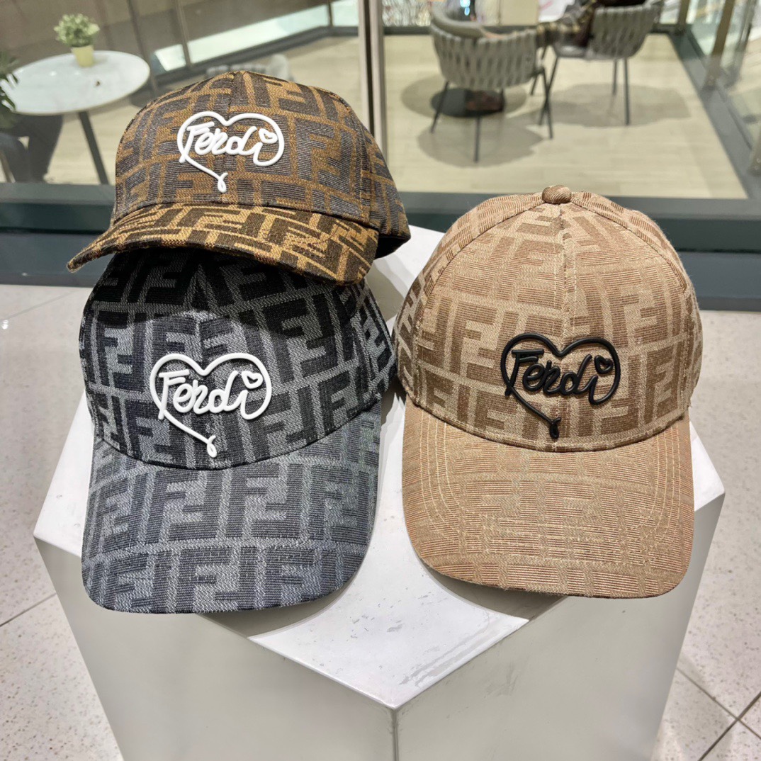Fendi Baseball Cap 3-Color