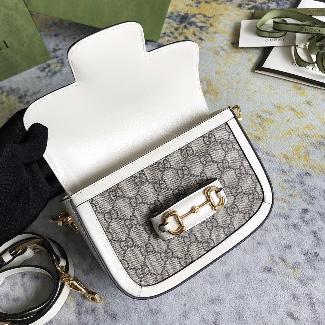 Gucci GG Horsebit 1955 Women Shoulder Bags Size 25*18*8cm