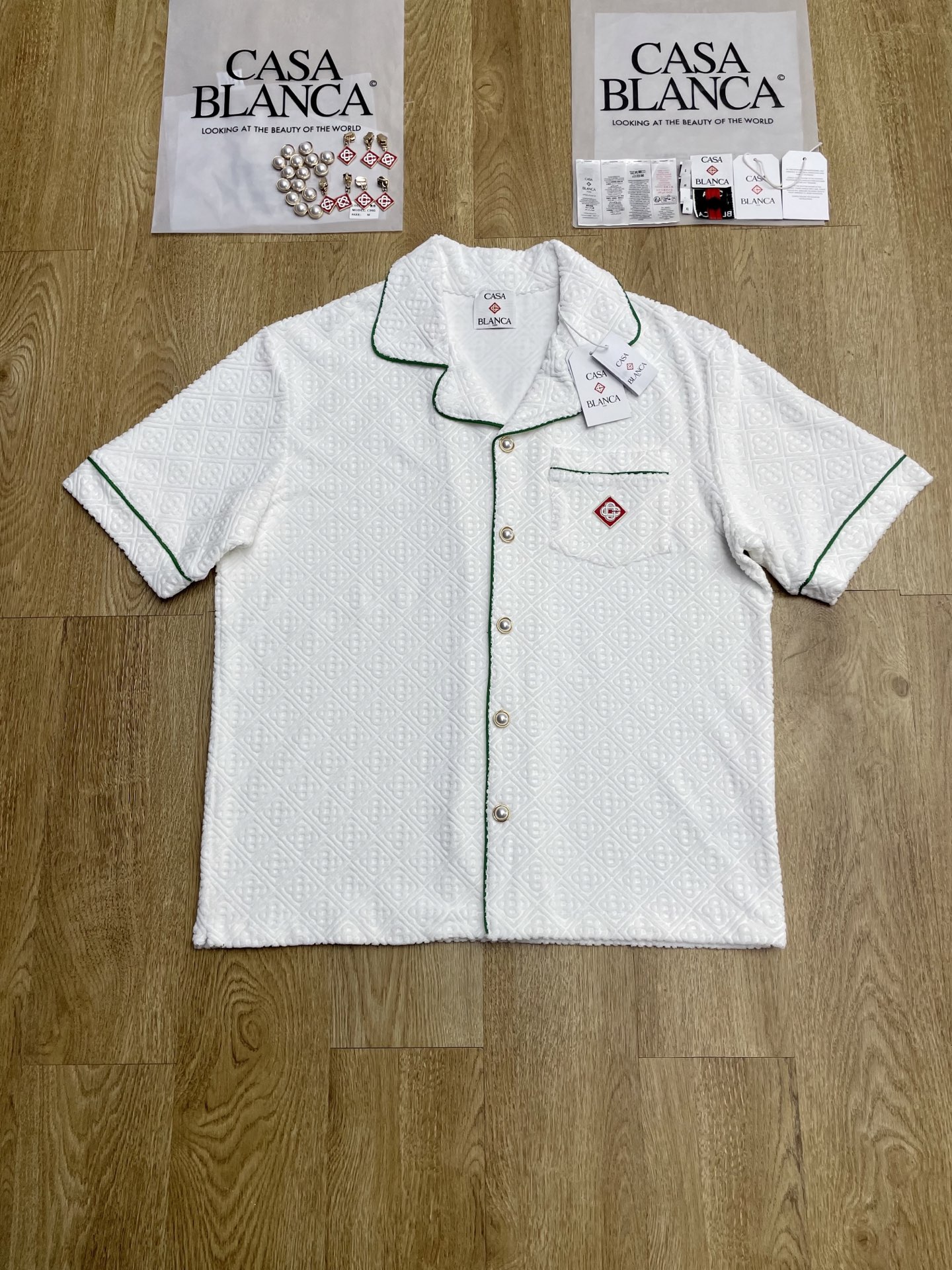 Casablanca Polo Shirt Size S-XL