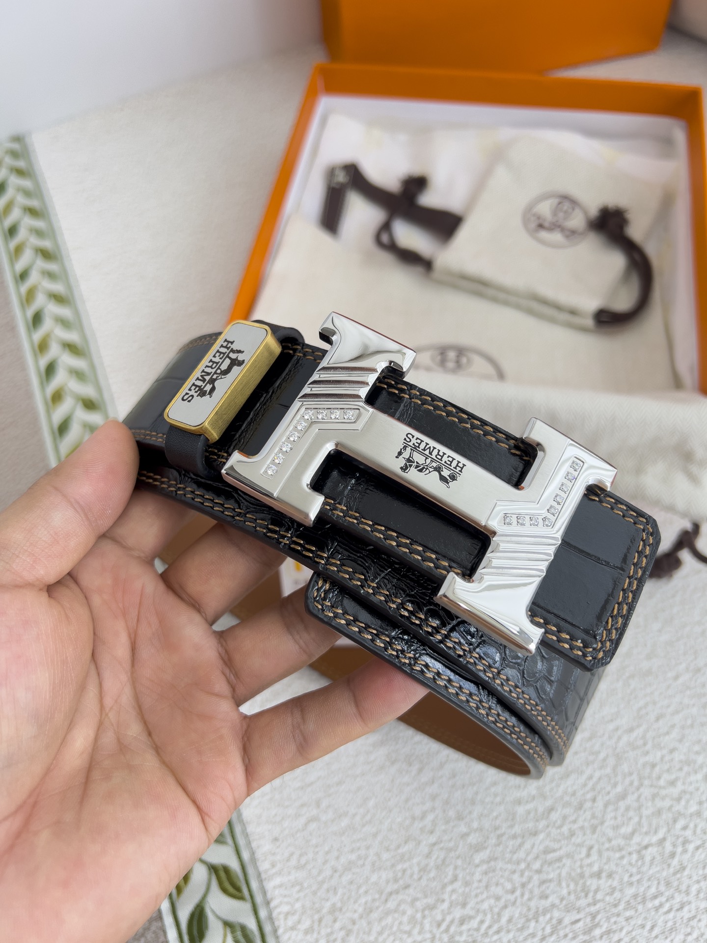 UGG Hermes Men Belt Width 3.8cm