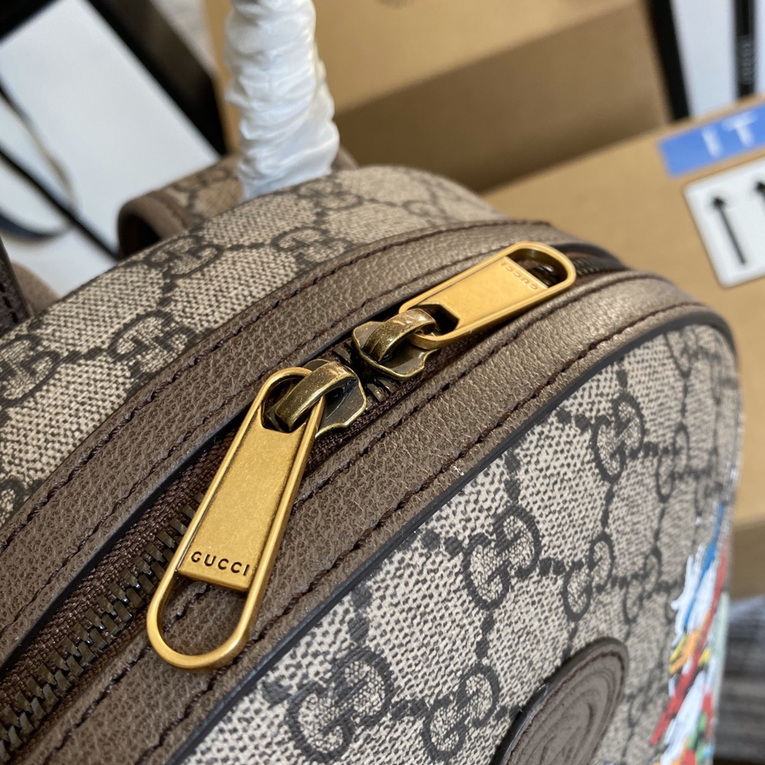 Gucci Mens/Women Outdoor Backpack Bags Rucksack 29*22*15cm