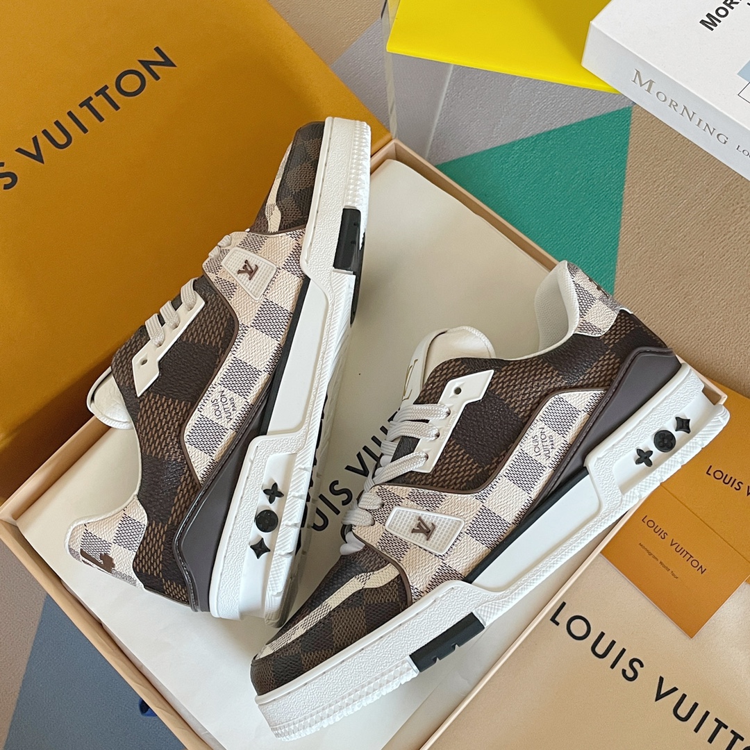 Louis Vuitton 2024New LV Trainer Sneaker Size 36-46