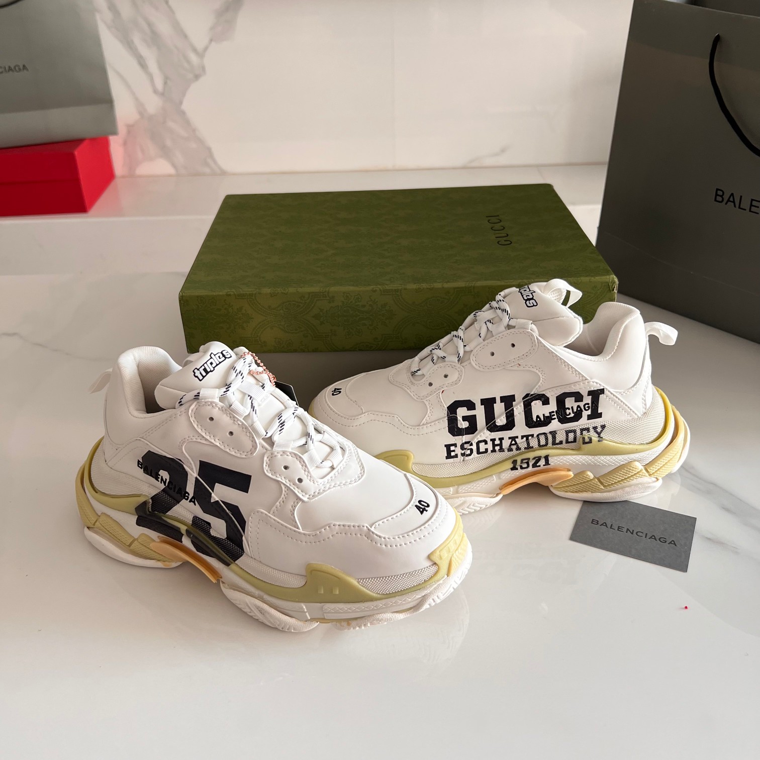 Balenciaga & Gucci Triple S Sneaker Unisex Size 35-45