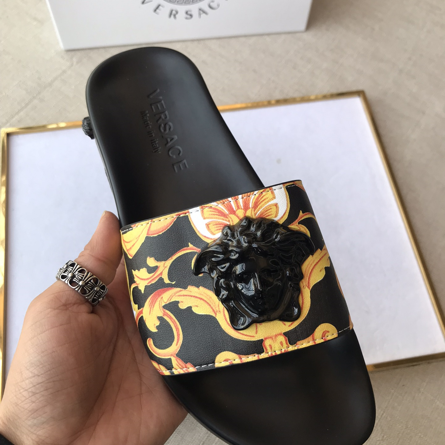 Versace Mens Women Sandals Gr. 36-46