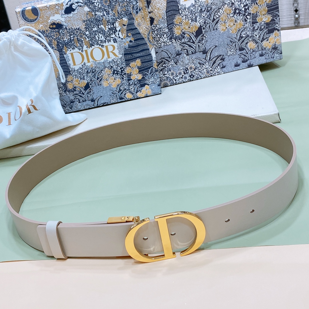 Dior Women Belt Width 3.5cm