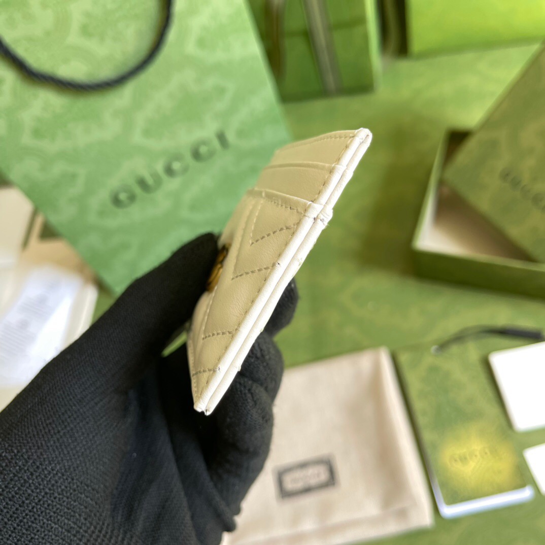 Gucci GG Marmont card case Size 10*7cm Style: 443127
