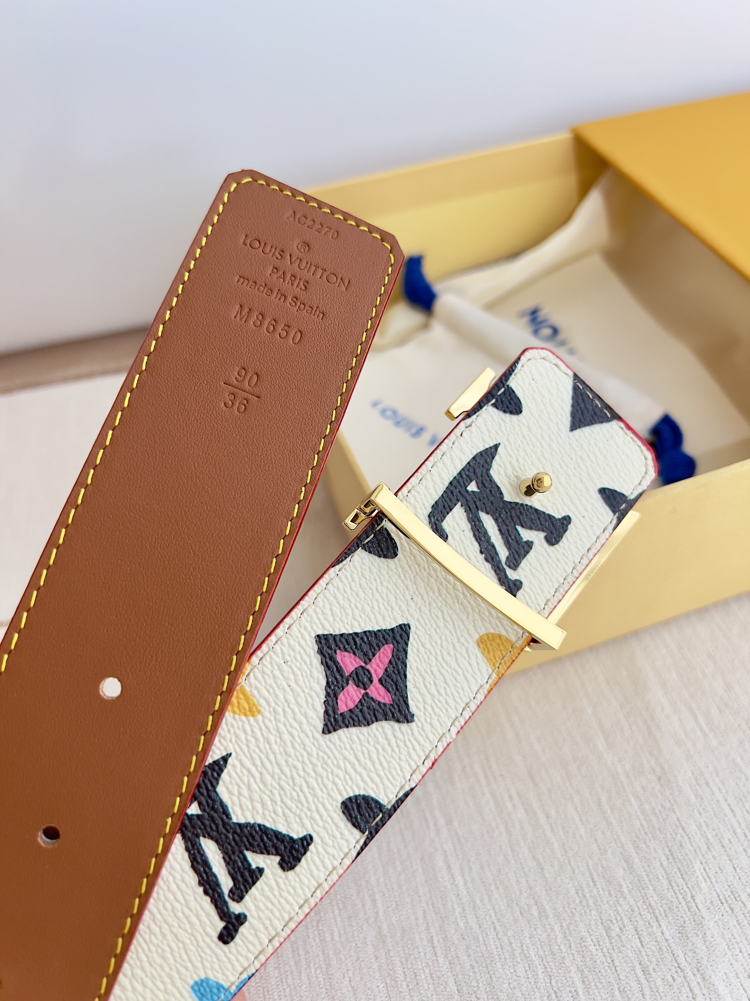 Louis Vuitton Men Belt Width 3.8cm