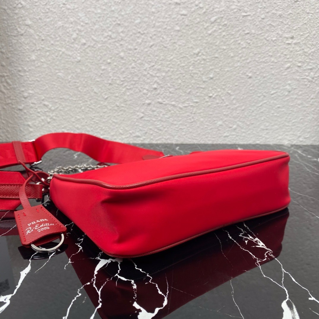 Prada 1BH204 Redition 2005 Women Bags Canvas 22*12*6cm