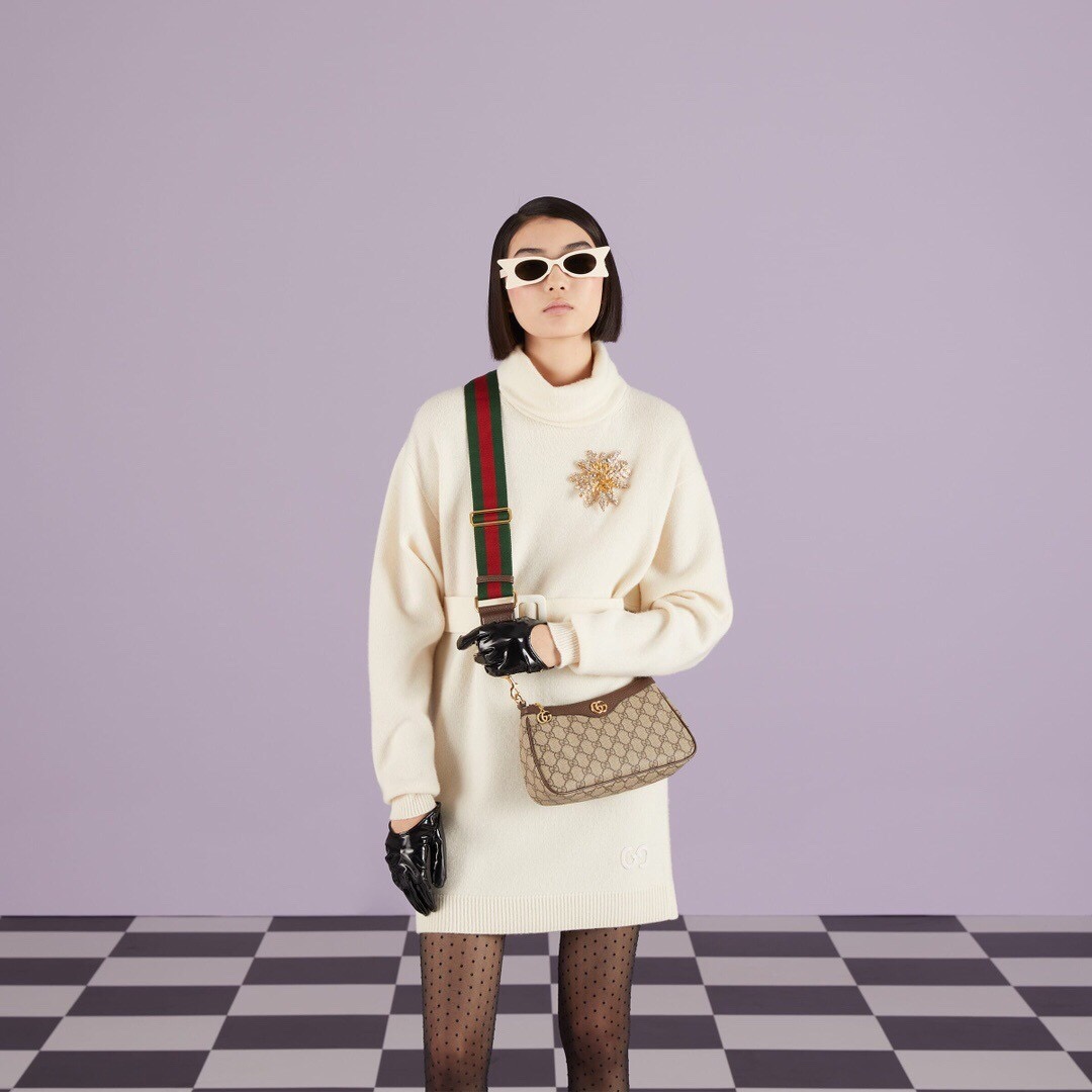 Gucci GG Ophidia GG Handbag for Women Size 25*15*6cm