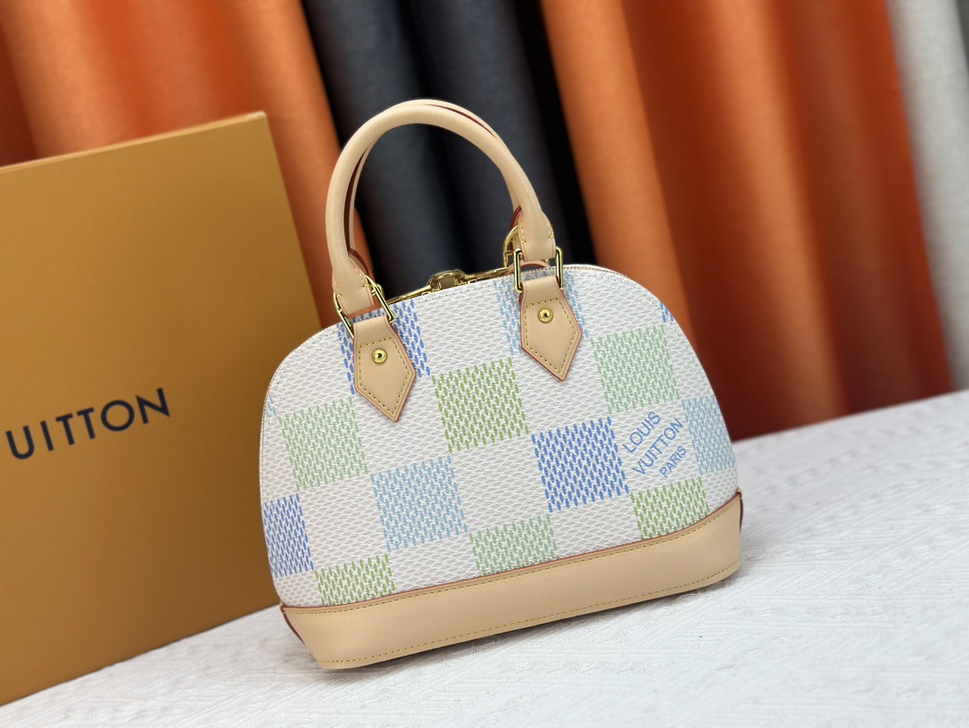 Louis Vuitton N40516 Alma BB Damierlicious Shoulder Bags Size 23*17*11cm