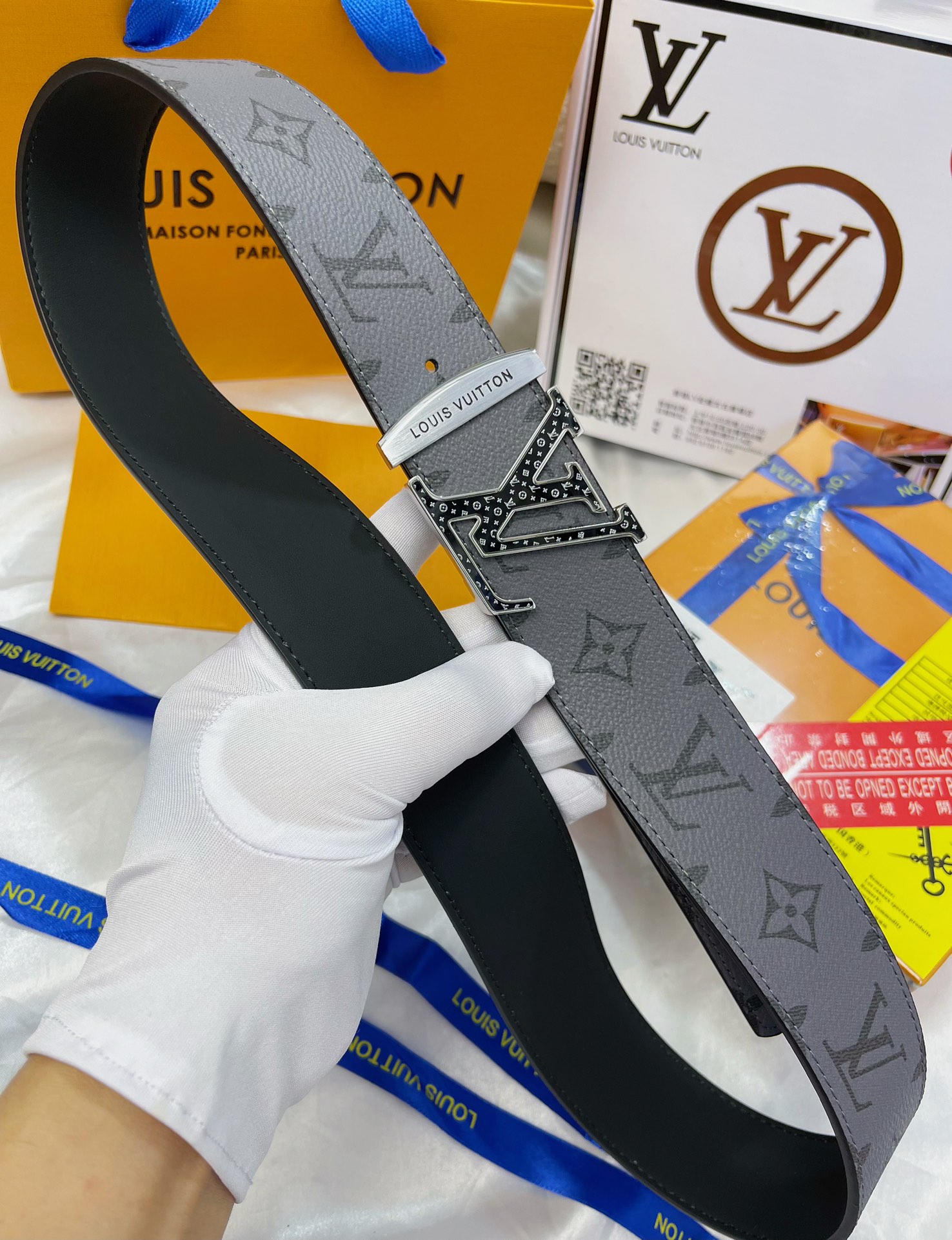 Louis Vuitton Men Belt Width 3.8cm
