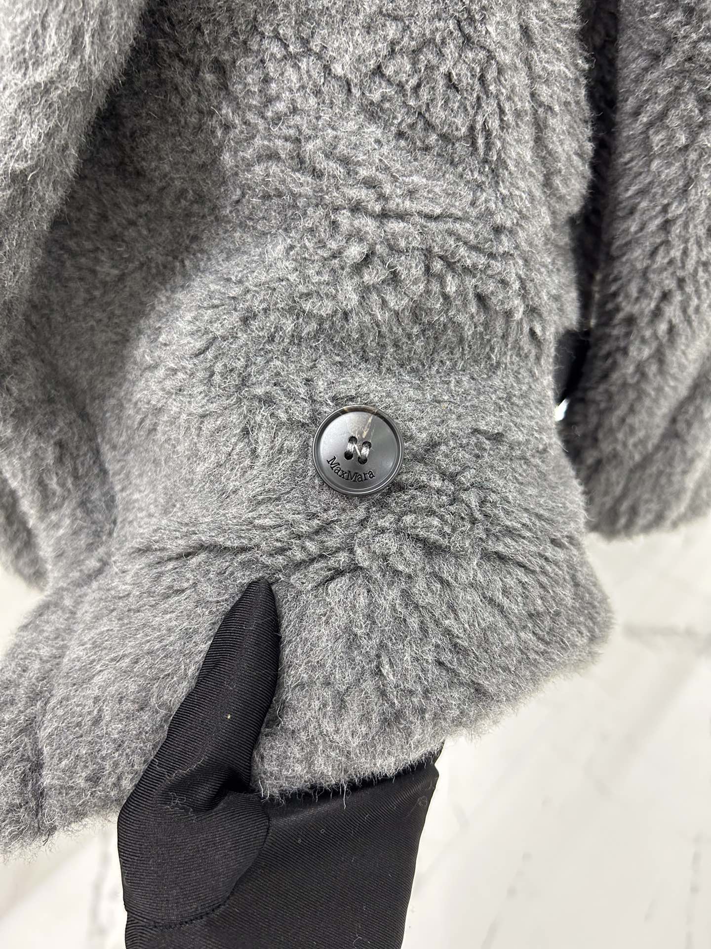 Max Mara Teddy fur Short coat Size XS-M