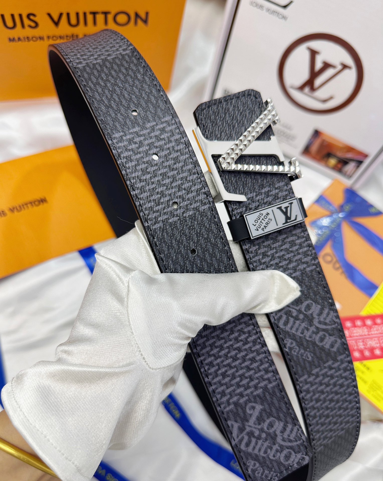 Louis Vuitton Men Belt Width 3.8cm