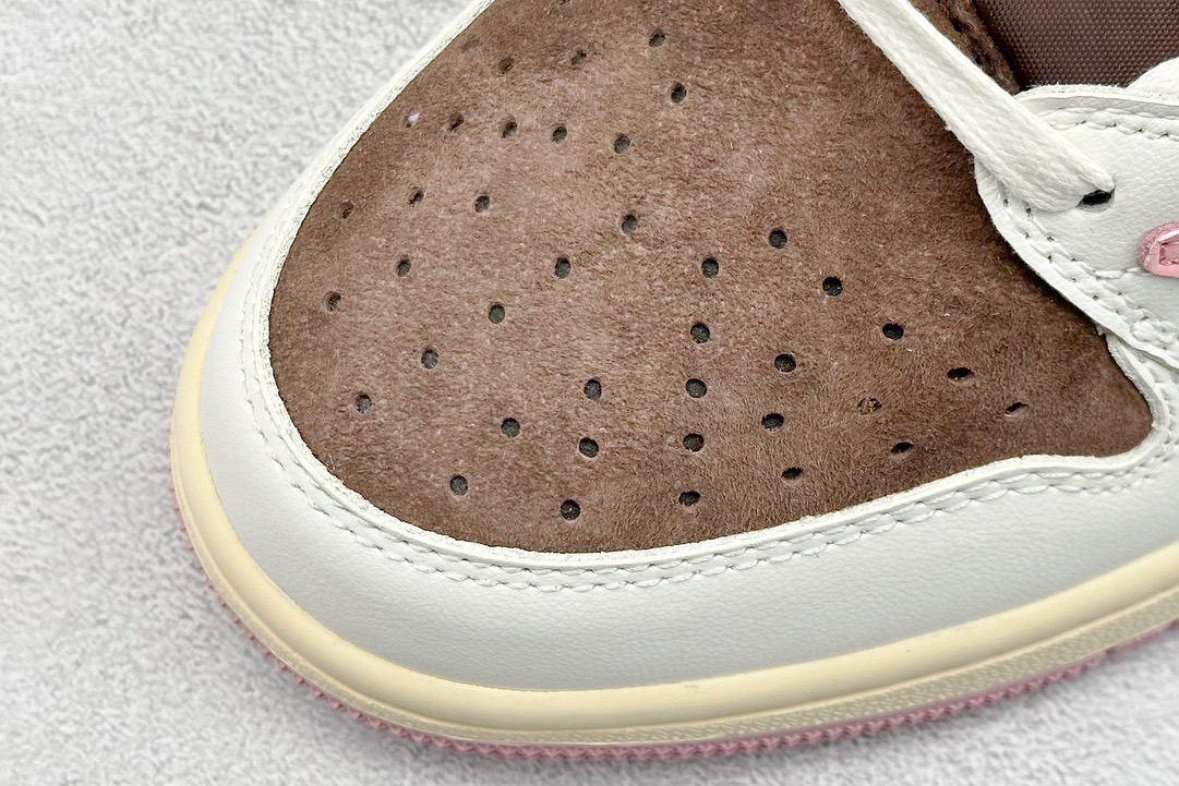 Nike Air Jordan 1 x Travis Scott Low Top Sneaker Shoes Gr. 36-46