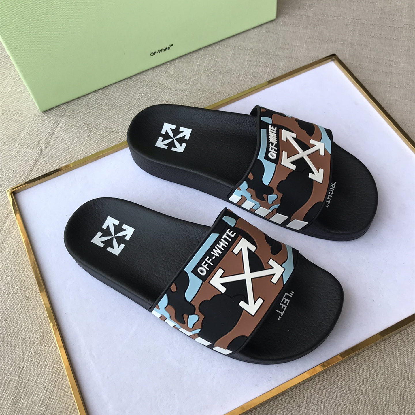 OFF White Mens Women Sandals Gr. 36-46