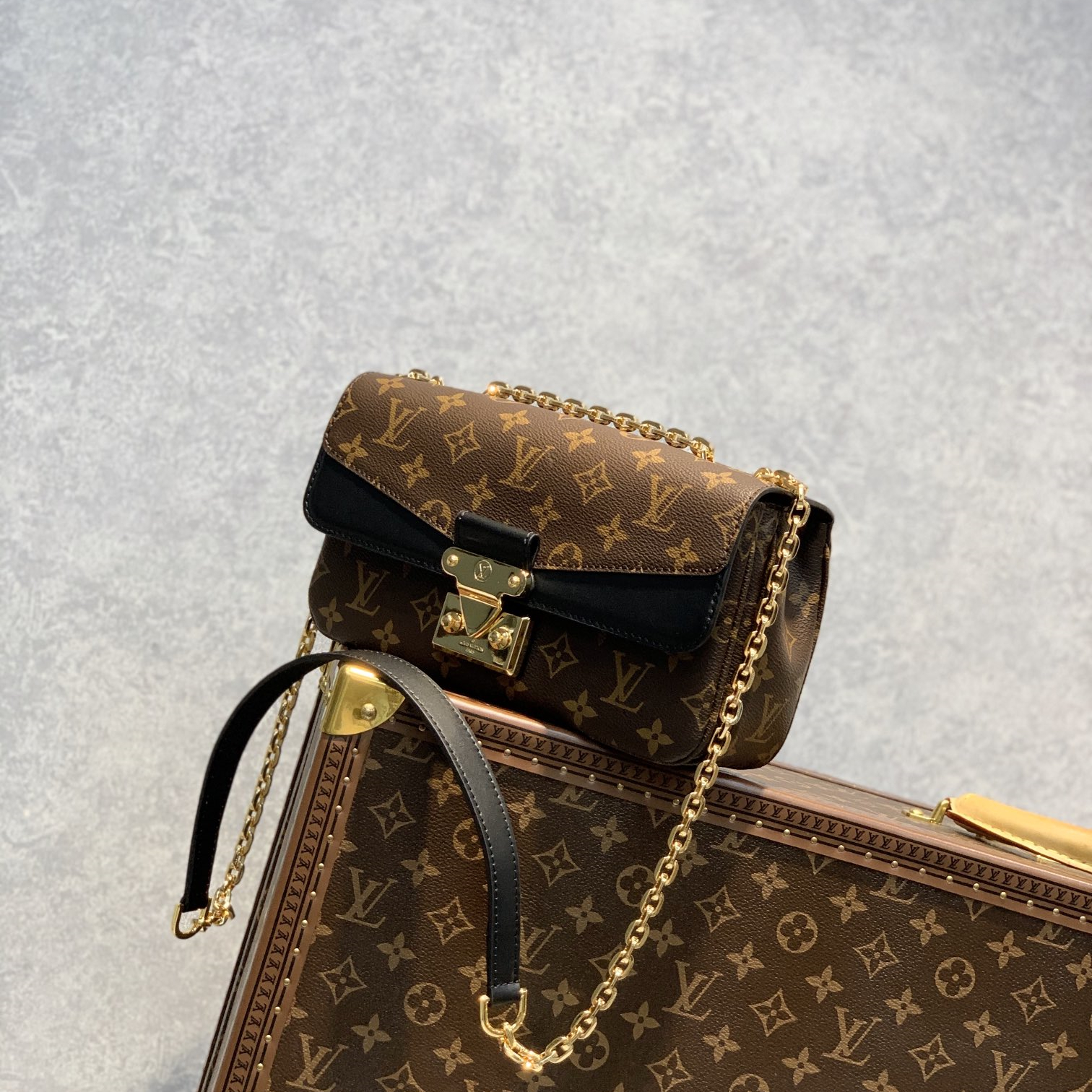 Louis Vuitton M46126 Marceau Women Bags Size 24.5*15*6.5cm