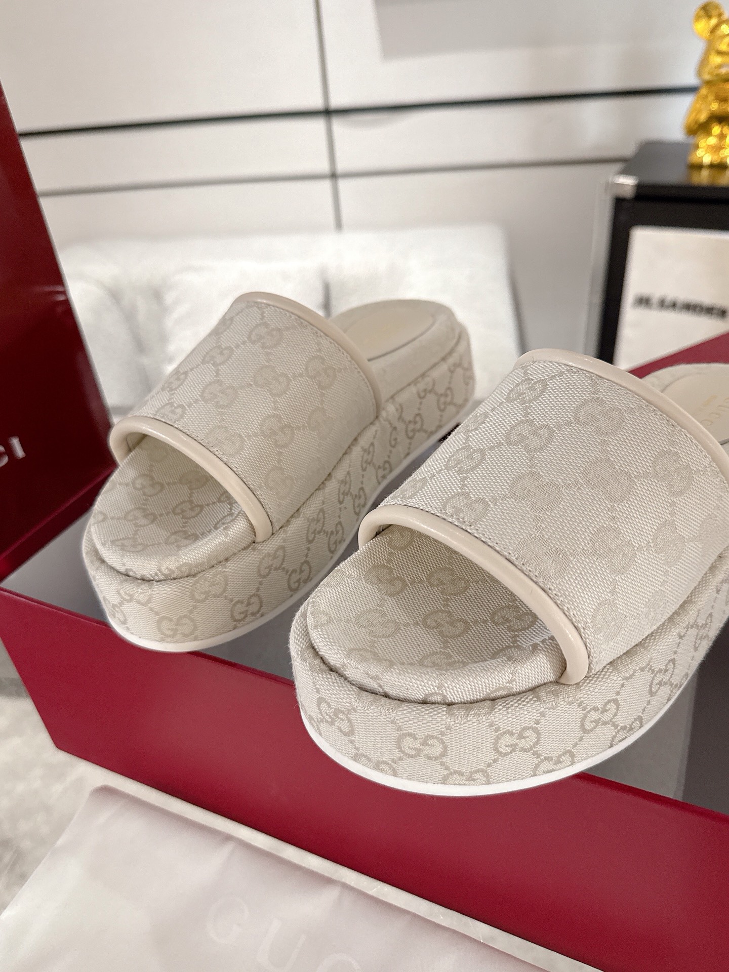 Gucci Platform Sandal Slippers Size 36-44