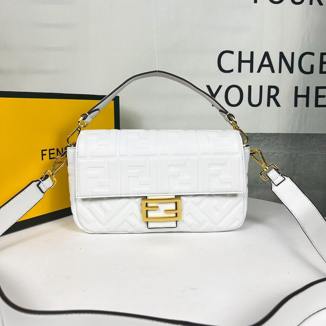 Fendi Baguette Women Shoulder Bags 27*6*15cm