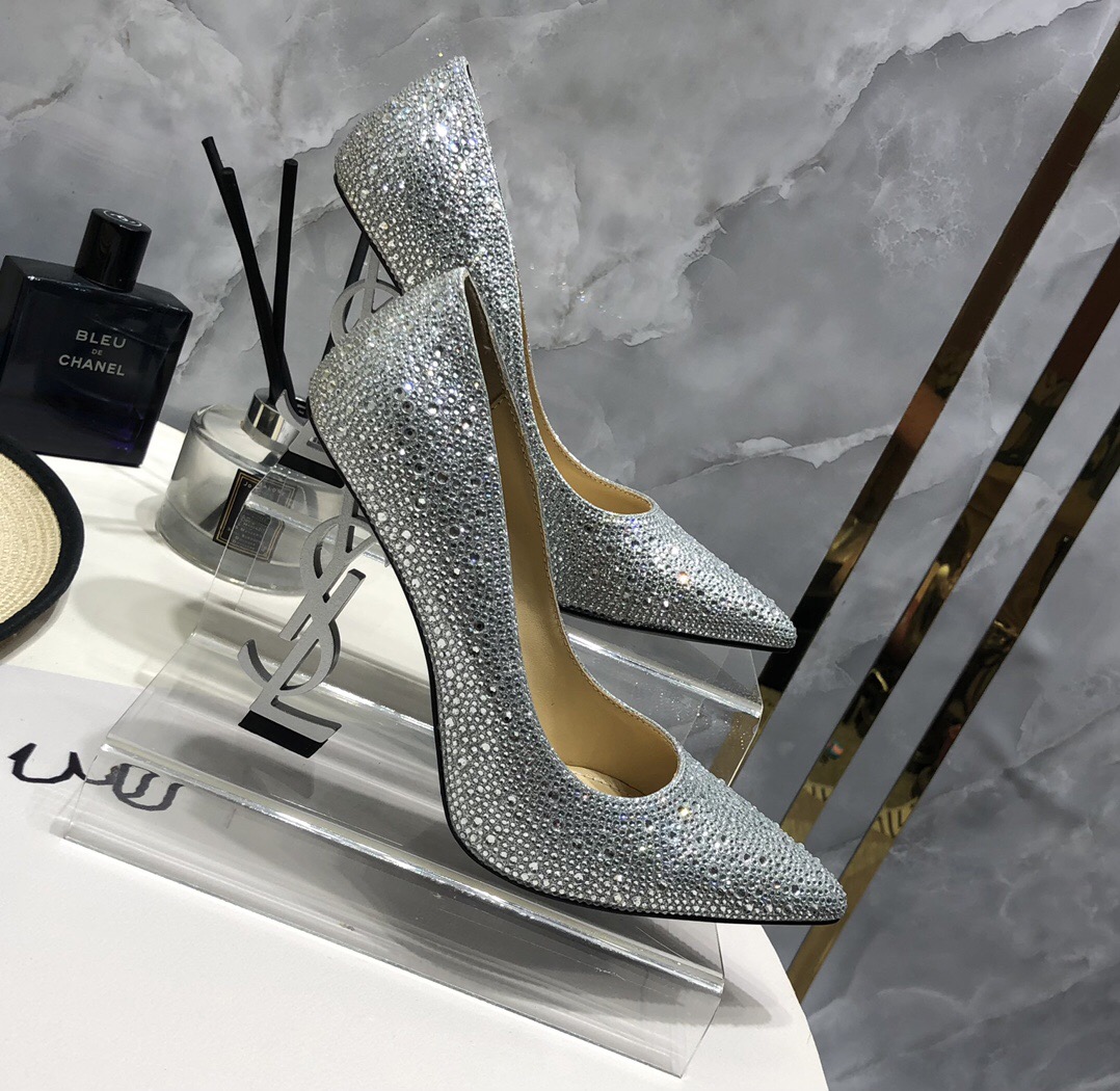YSL Full Diamond Pumps Size 35-41