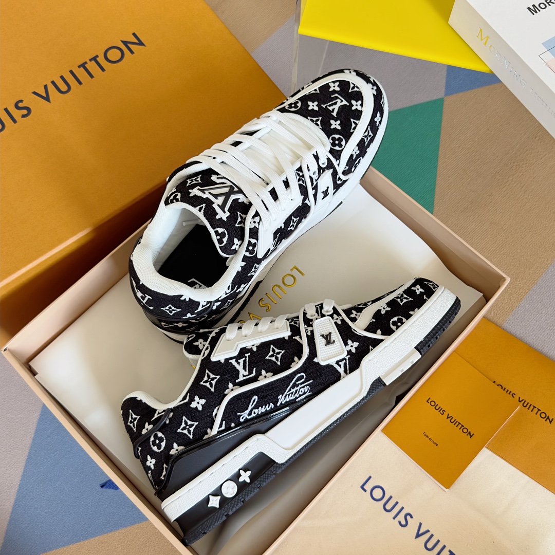 Louis Vuitton 2024New LV Trainer Sneaker Size 36-46
