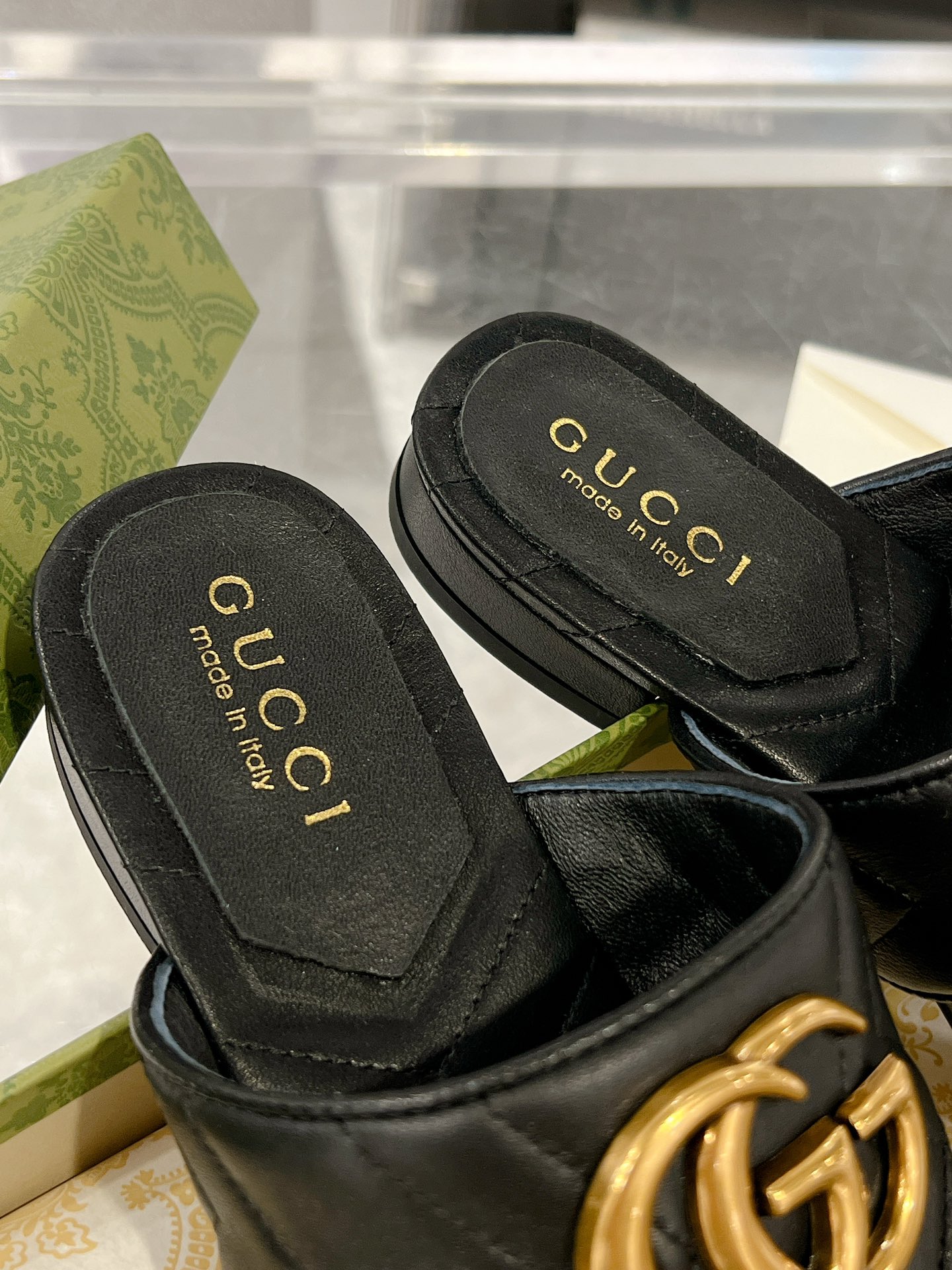 Gucci GG Marmont Slippers Size 36-41